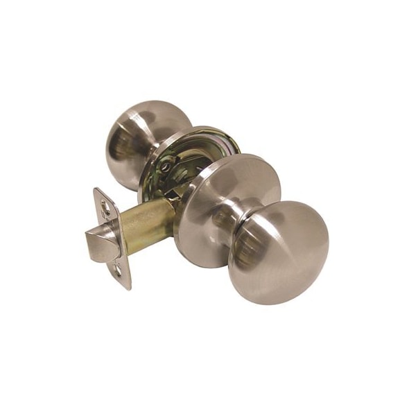 Deltana 6901-26D Portland Knob Indoor Door Handle Brushed Chrome, 10PK 6901-26D-XCP10 - main